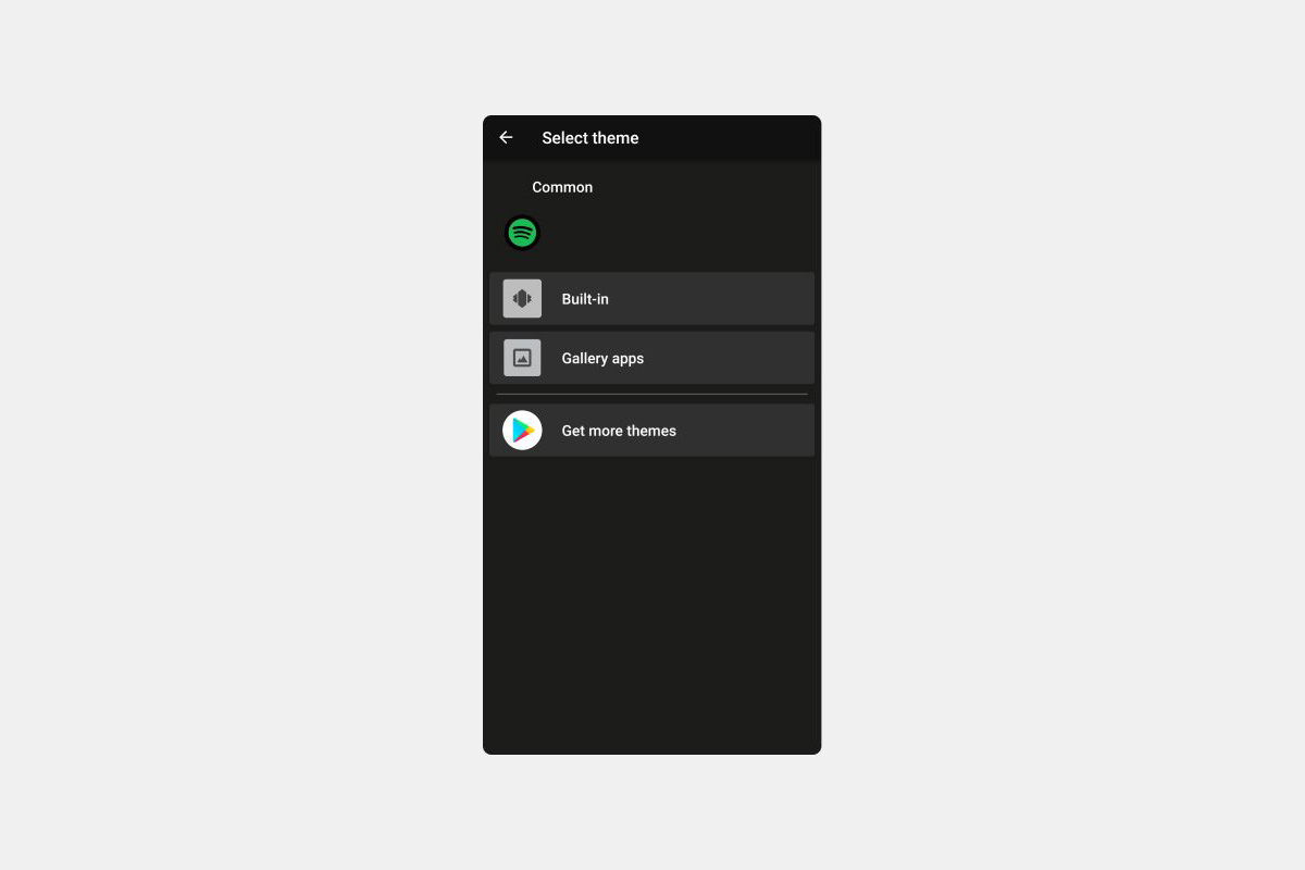 Custom Icon Setup in Android