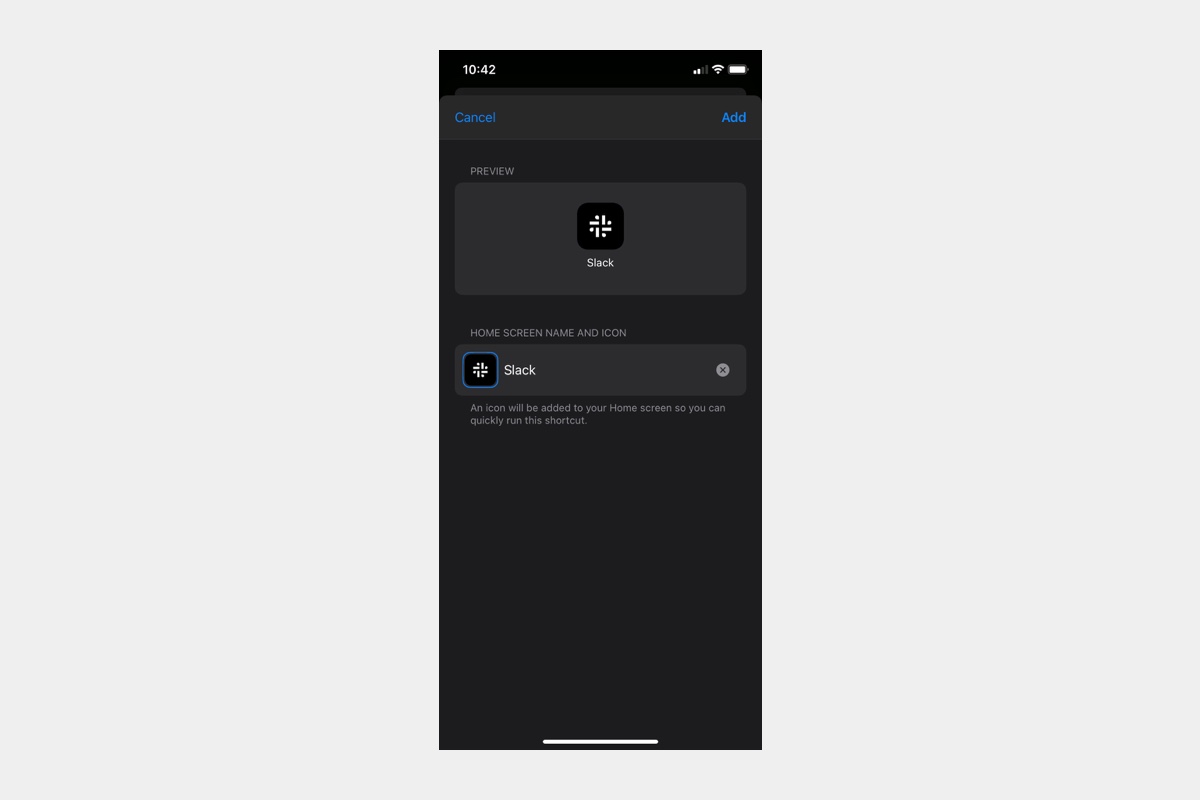 Custom Icon Setup in iOS 14